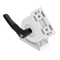 42-110-1 MODULAR SOLUTIONS PIVOT JOINT<br>45MM X 90MM PIVOT JOINT WITH LOCKING HANDLE